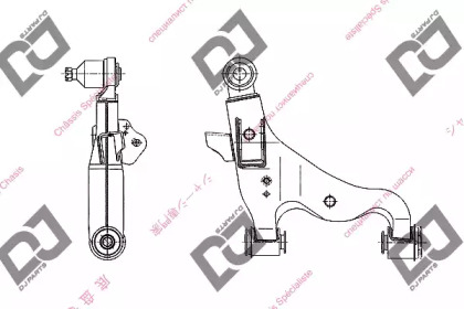 Рычаг независимой подвески колеса DJ PARTS DA1437